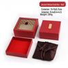 Retro Wave Flower Double-Opening Jewelry and Bracelet Clutch Box