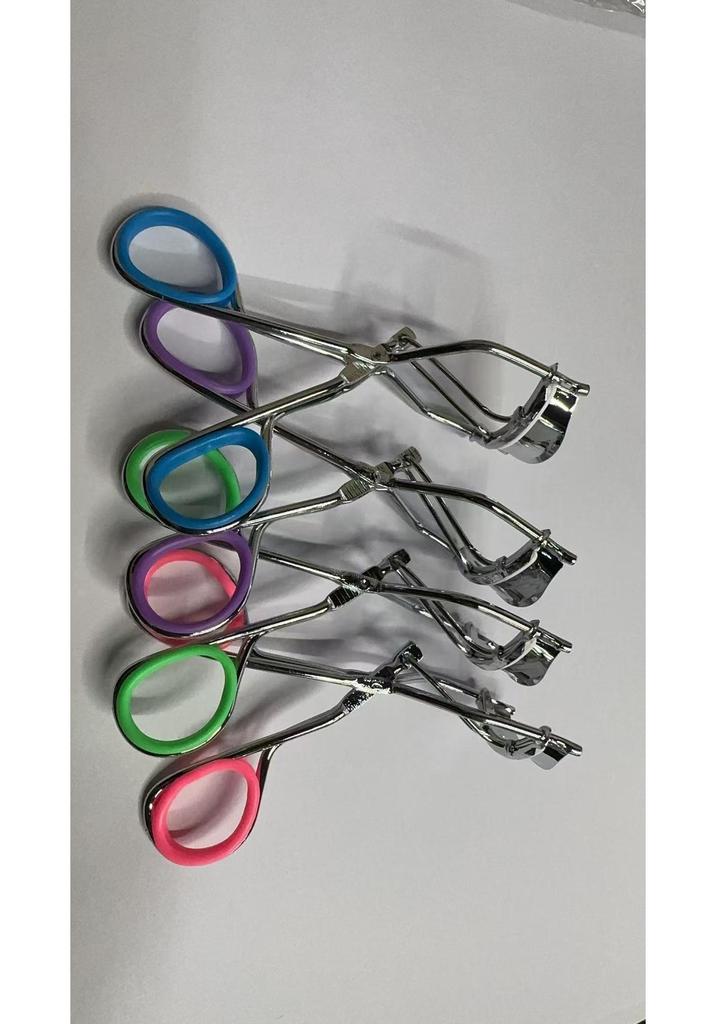 Wide-Angle Eyelash Curler & Tweezers - for Curling False Eyelashes and Natural Brows