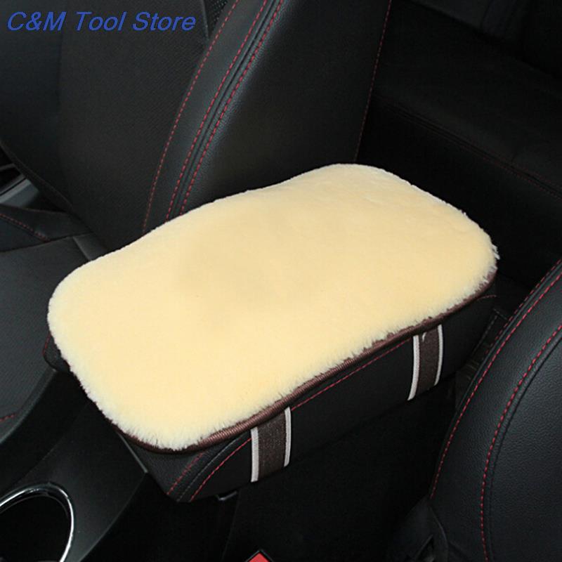 Leather  For  Jetta Golf  Armrest Pads Arm Rest Center Console Lid Cover