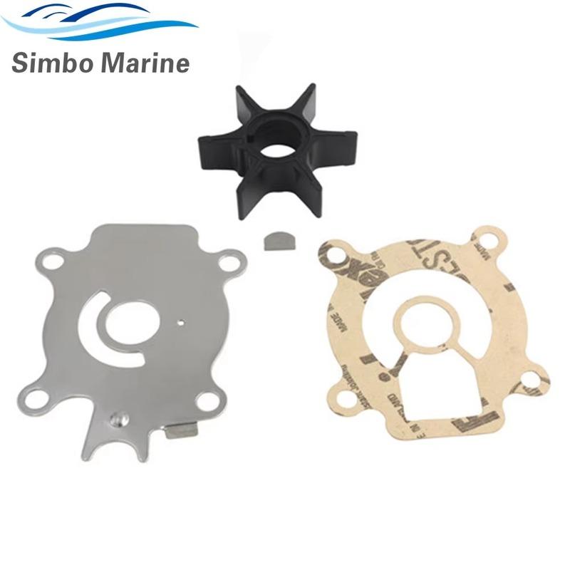 Water Pump Impeller Kit For Suzuki 2-Stroke DT75 DT85 Outboard Motor Engine 17400-95550 17400-95350 17400-95351 Sierra 18-3244