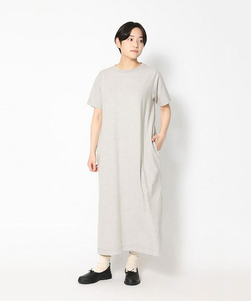 Recycled Cotton Dress size 2 Festival Camping Outdoor [Snow Peak] M.GREY SW-25SW401