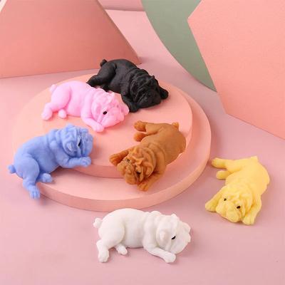 Squishy Dogs Anime Fidget Toys Puzzle Simulazione creativa Giocattolo di decompressione Kawaii Dog Antistress Giocattoli Regali per le vacanze del partito