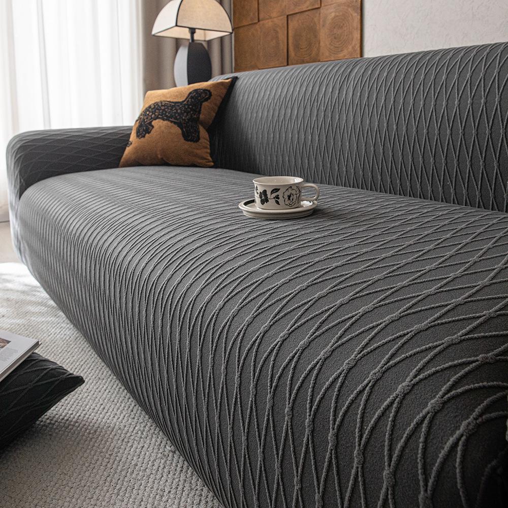 The New Full Cover Sofa Cover Is Anti Slip and Dust Proof. It Is A Whole Elastic Sofa Cover That Can Be Used All Year Round