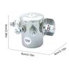 Electric Winch Solenoid Motor Starter Relay 12V 150A 4 Terminals for 1114208/1114218 SWX-88 Golf Cart