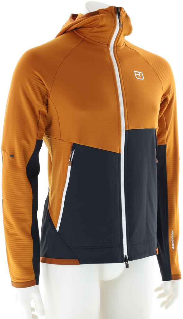 Куртка Ortovox Fleece Rib Hoody Men sly fox