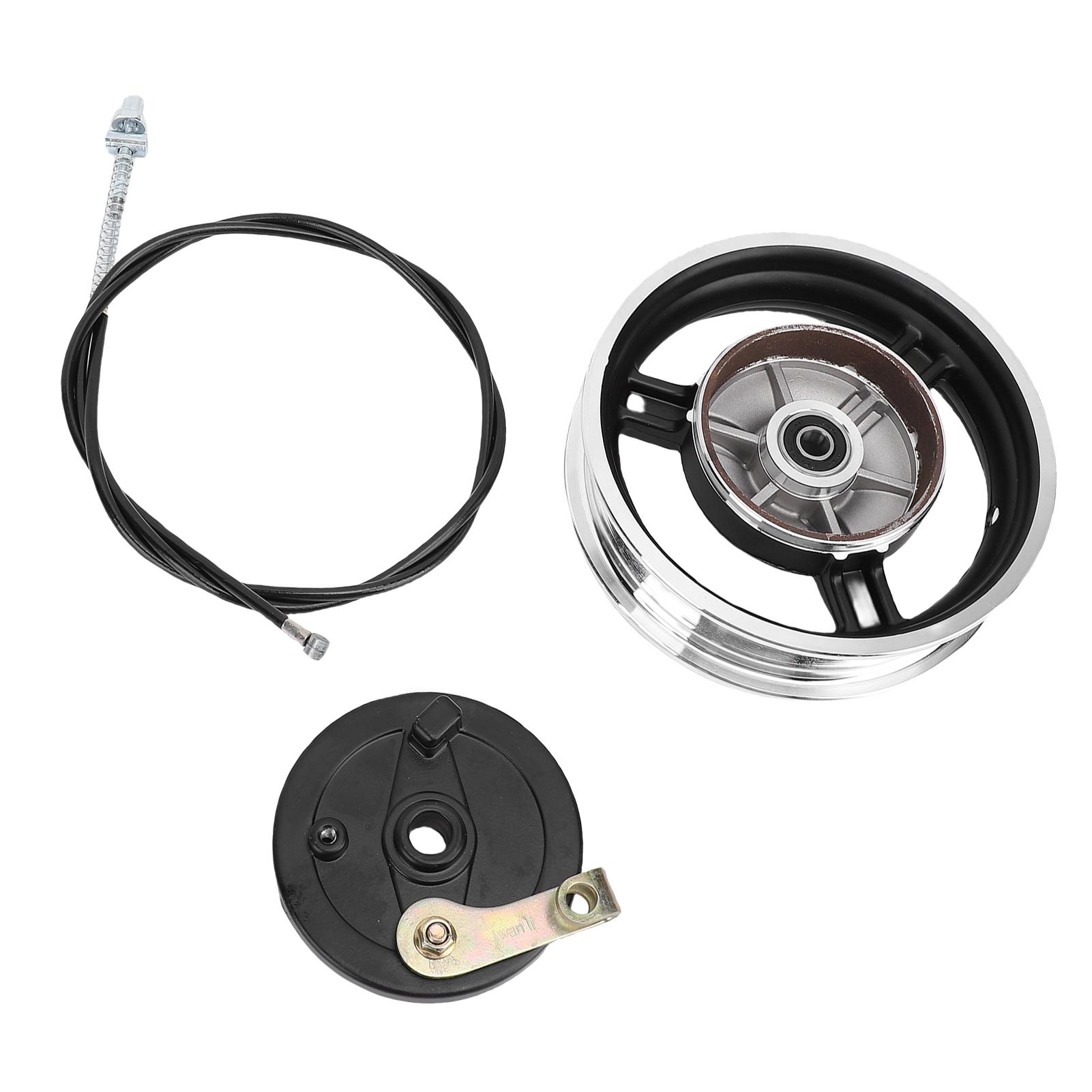 

Комплект ободов 10X3.0, стальные обода M12, барабанный тормоз, комплект тормозного троса для электрического самоката, электрический