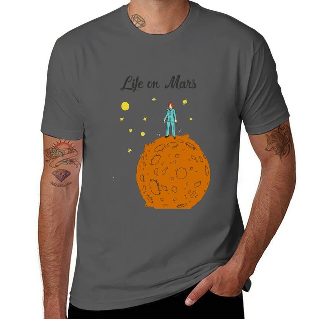 Life On Mars Tshirt T Shirt Unisex Plain T Shirts For Unisex Graphic Vintage Tshirt