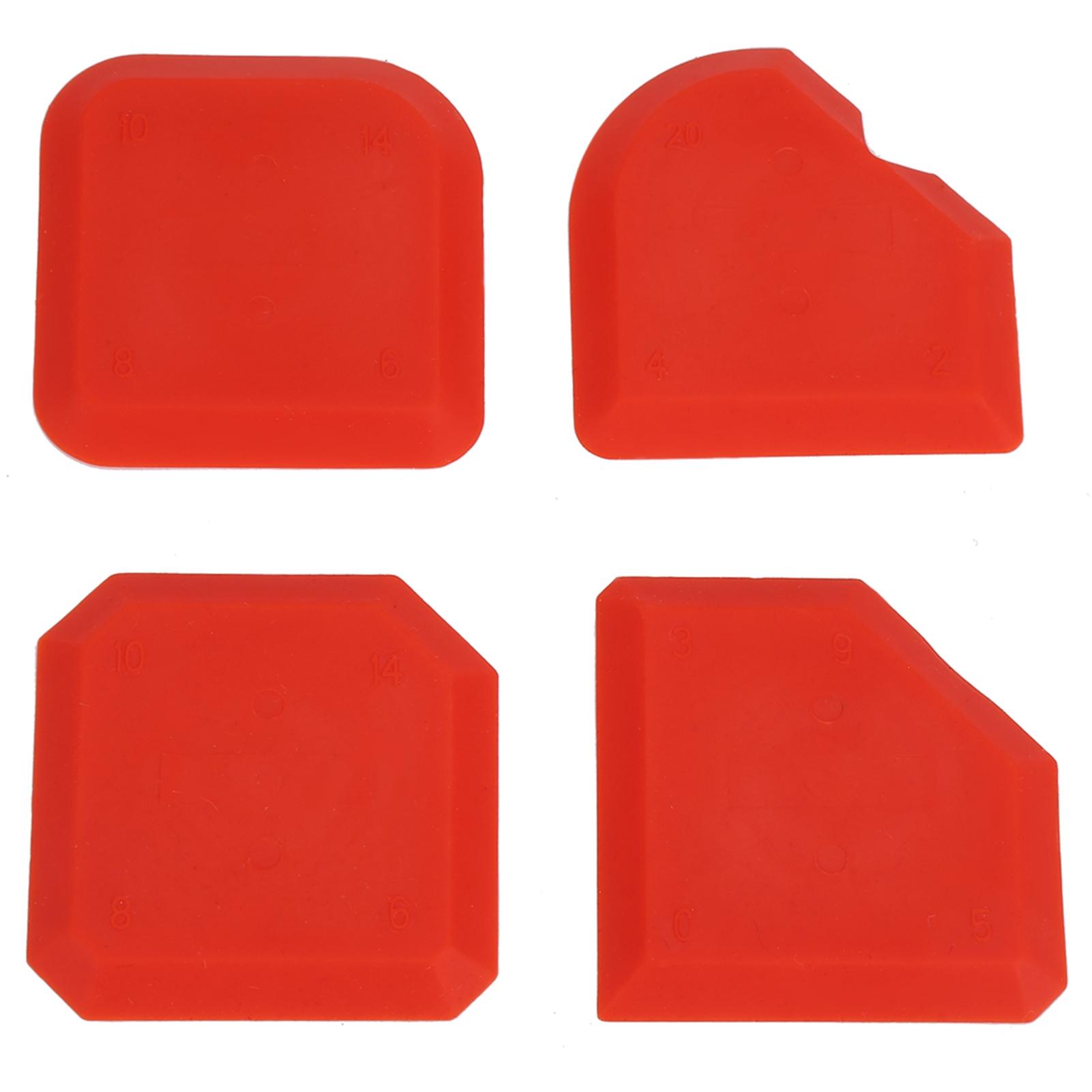 

4PCS Caulk Finishing Tools Caulk Remover/Kit Silicone Sealant Remover Smoothing Finishing Scraper Cleaner Caulking Tool Kit
