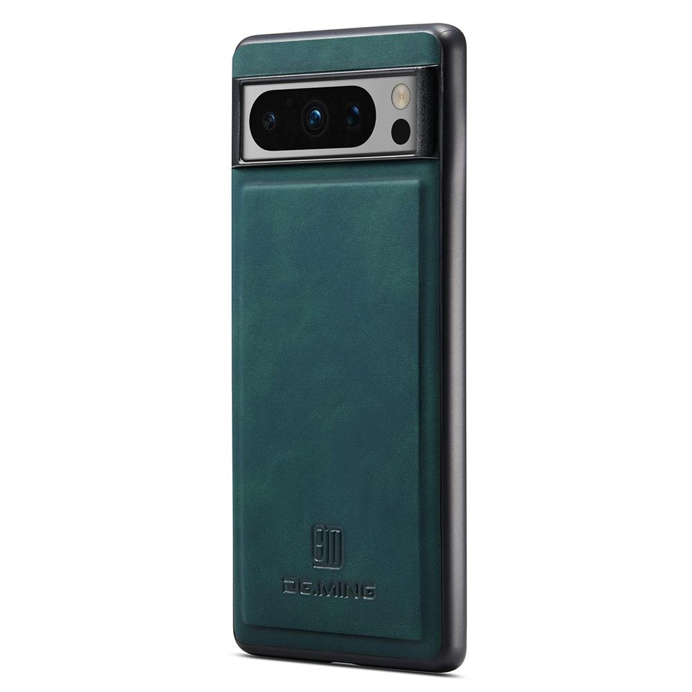 

DG.MING For Google Pixel 8 Pro Case PU Leather+PC+TPU Cell Phone Back Cover Green