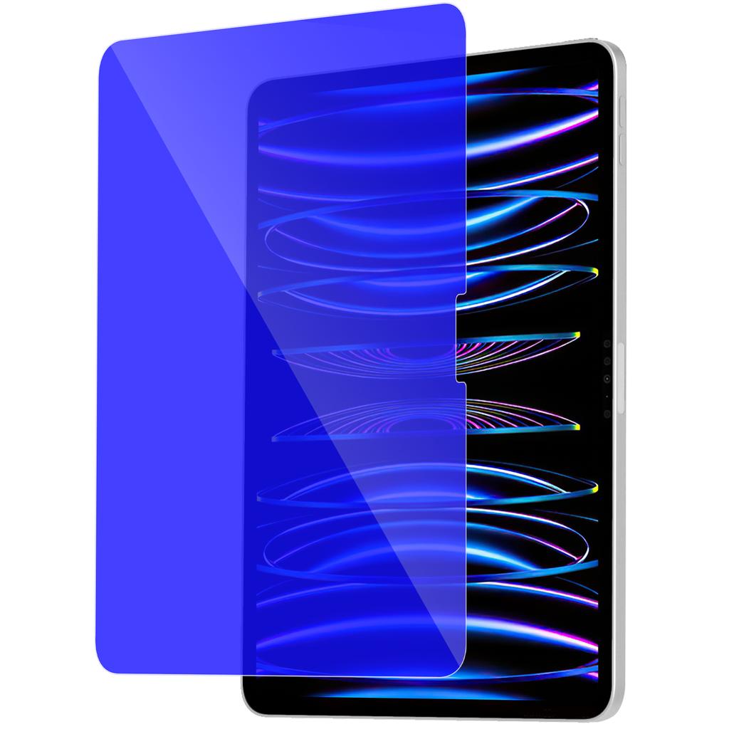 For iPad Pro 11 (2024) Tempered Glass Screen Protector Blue Light Blocking Screen Film