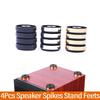4 Stück/Set HIFI Audio Lautsprecher Verstärker Anti-Schock Dämpfer Füße Pads Isolationsständer Krabbenkralle Klemme Halterung Für Kamera-Stative