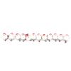 Characteristic Red Color Simulation Artificial Bird Decoration, 12pcs Quality Foam Fther Craft Clip Garden Home Wedding Window Ornament Prop, 100 Bran