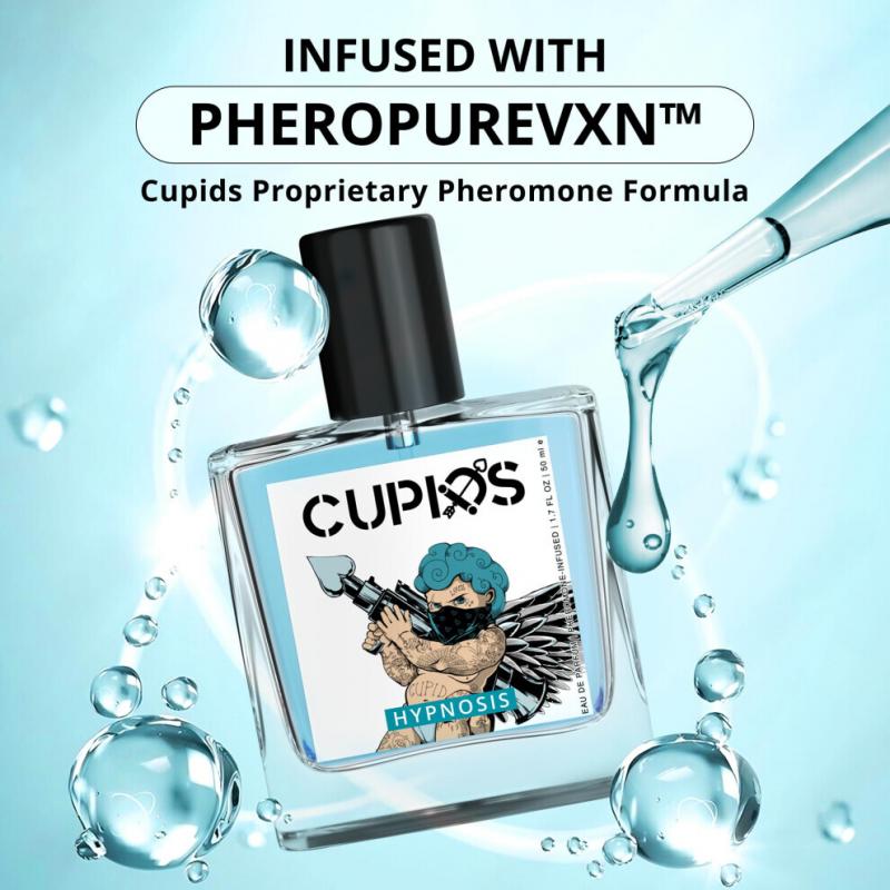 Cupids Original EDP Hypnosis 2.0 Kolínska voda pre mužov s feromónmi - Skutočný feromónový parfum 50 ml (1.7 Fl Oz)