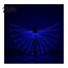 Flexible Polyester Glowing Wings LED Light Up Belly Dance for Adults Kids, Halloween Costume Performance Props Immersive Visual Equipment with