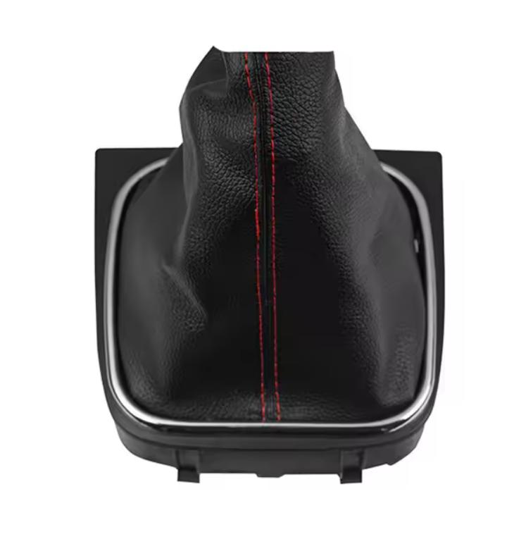 Pommeau de levier de vitesse 5/6 vitesses Soufflet Collier de soufflet Pour VW Golf 6 MK6 R20 Golf 5 A5 MK5 GTI GTD Jetta R32 A6 2004 2005 2007 2008-2014