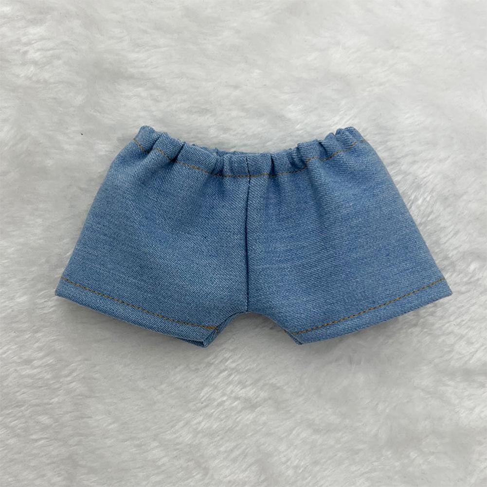 For 17cm Labubu Doll Clothes Fashion Clothes Shorts Doll Clothes Color Match Pants Dolls Accessories Cute Decoration Little Clothes