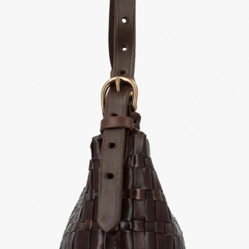 Dragon Diffusion Hobo Selvedge Skulderveske Mørkebrun 8170