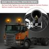 LED Rotating Warning Light for John Deere Tractor Truck Flashing Amber Flexible Emergency Strobe Lamp Beacon Forestry