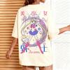 Fashion Sailor Moon Graphic Printed Tshirt Unisexs and Womens Tshirt Unisexs Top Sports Tshirt Unisexs Tshirt Summer Tee 2026