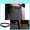 Chic Pu Material Women's Retro Aged Look Belt Ideal For Summer Casual Wear Denim