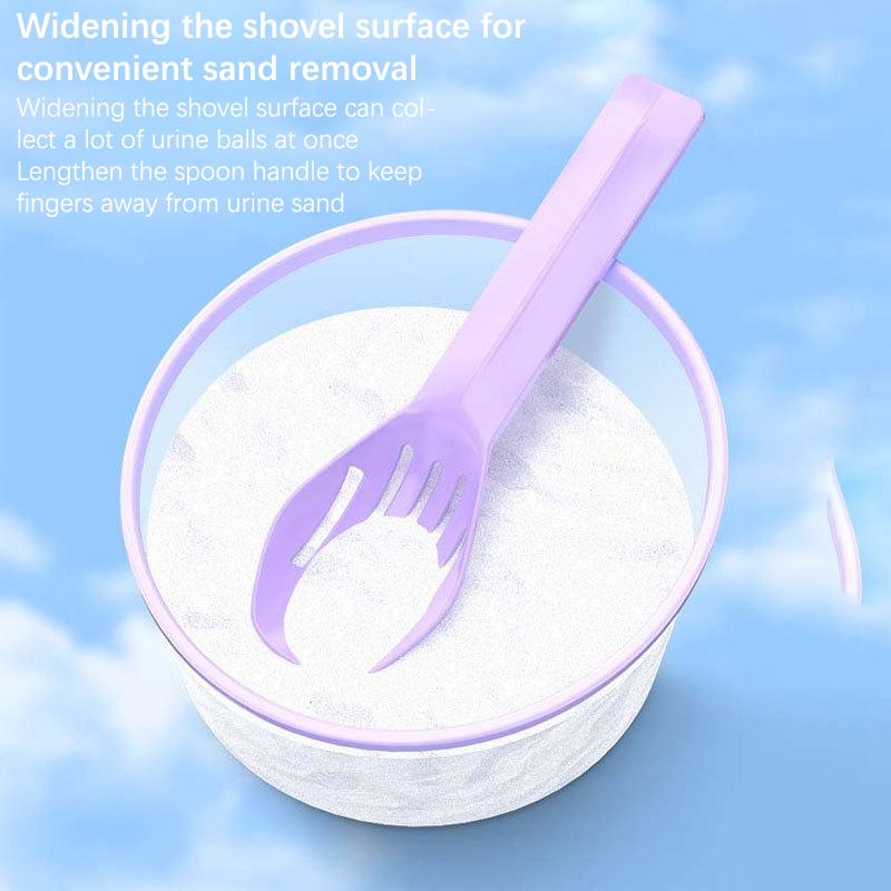 Plastic Litter Scoop Small Hamster Squirrel Small Animal Litter Shovel Toilet Sand Waste Scooper Cleaning Shovel Pet Supplies