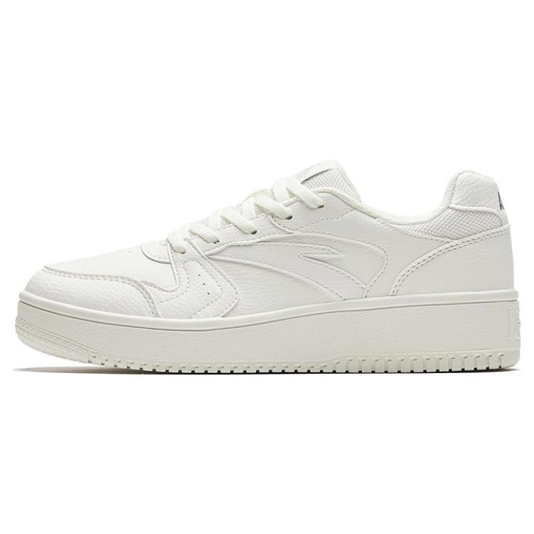 New Anta Non slip Lightweight Low Top Skateboard Shoes Women's White 922518068F-8