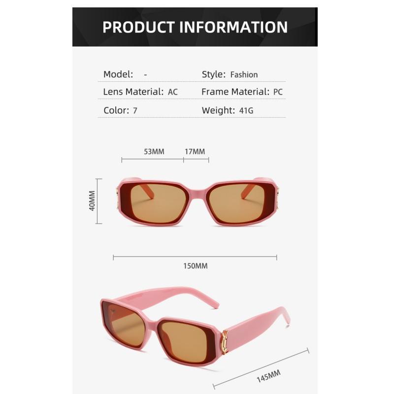 Women's sunglasses, new fashion full-frame sunglasses, men's and women's sunglasses.