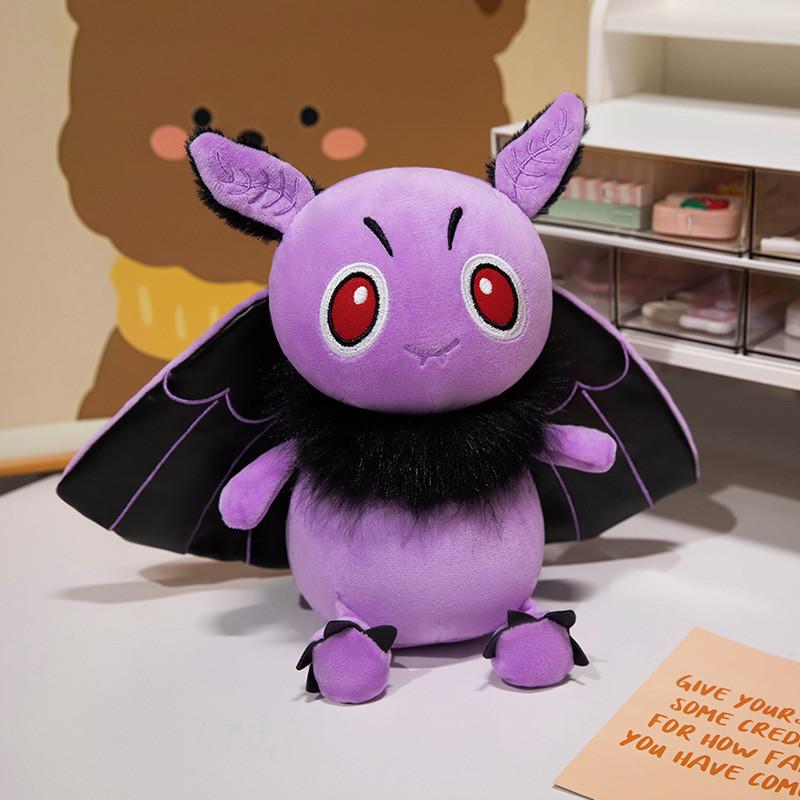 Enchanting Dark-themed Moth Plush Toy Perfect For Halloween Decoration And Gifts