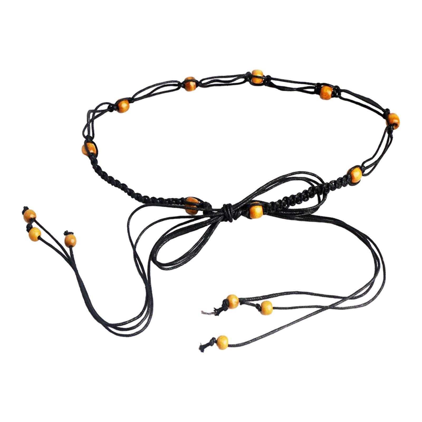 

Ручная работа Богемный узел Поясная веревка для женщин Многотипный женский пояс для платья Модный женский поясной шнур Аксессуары 40