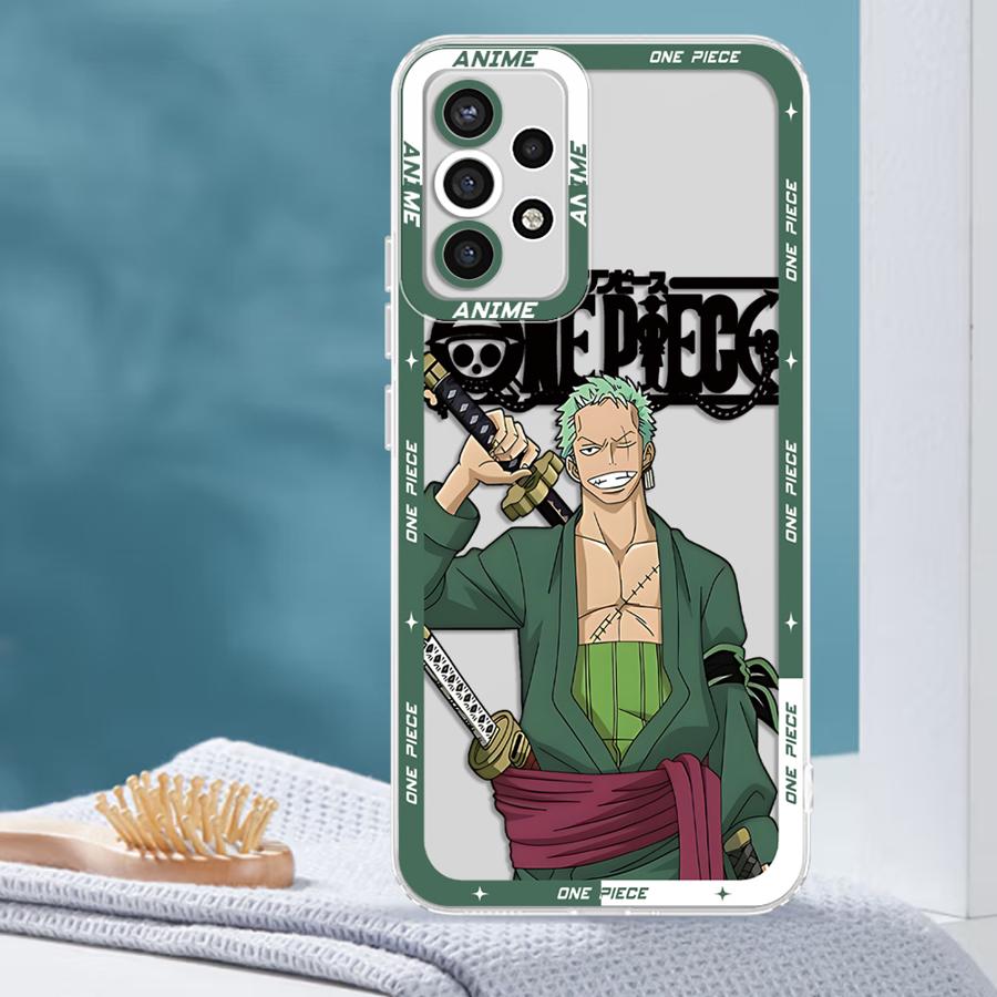 

One Piece Luffy Zoro Case for Samsung Galaxy A15 A25 A36 A13 A34 A35 A56 A33 A26 A24 A73 A54 A55 A23 A14 Soft Phone Cover Galaxy A26 5G