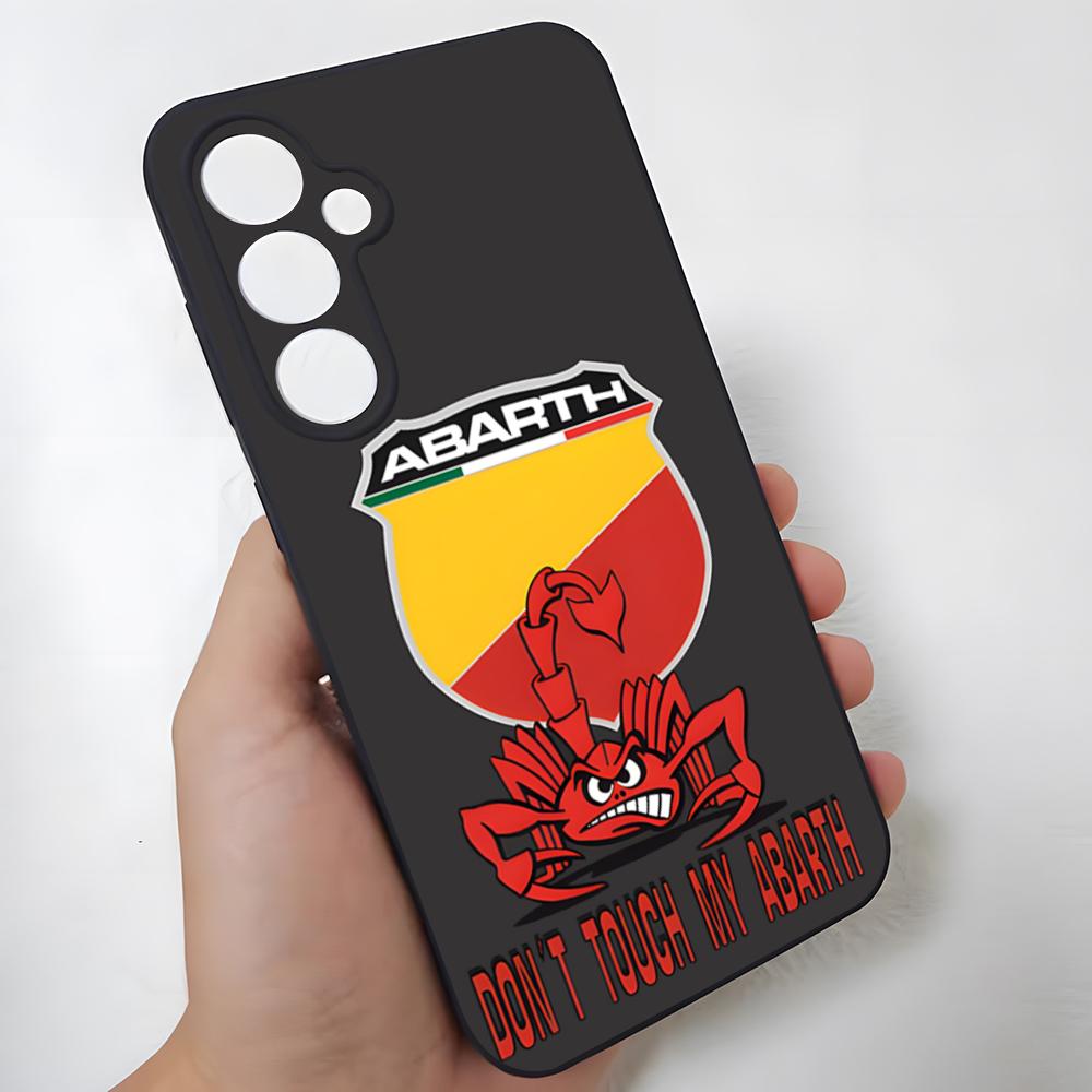 

Italy Car Abarth New Phone Case For Samsung S25 Edge S24 S23 S22 S21 S20 Ultra Plus Fe Galaxy A54 A53 A34 A25 A16 Cover Samsung S21
