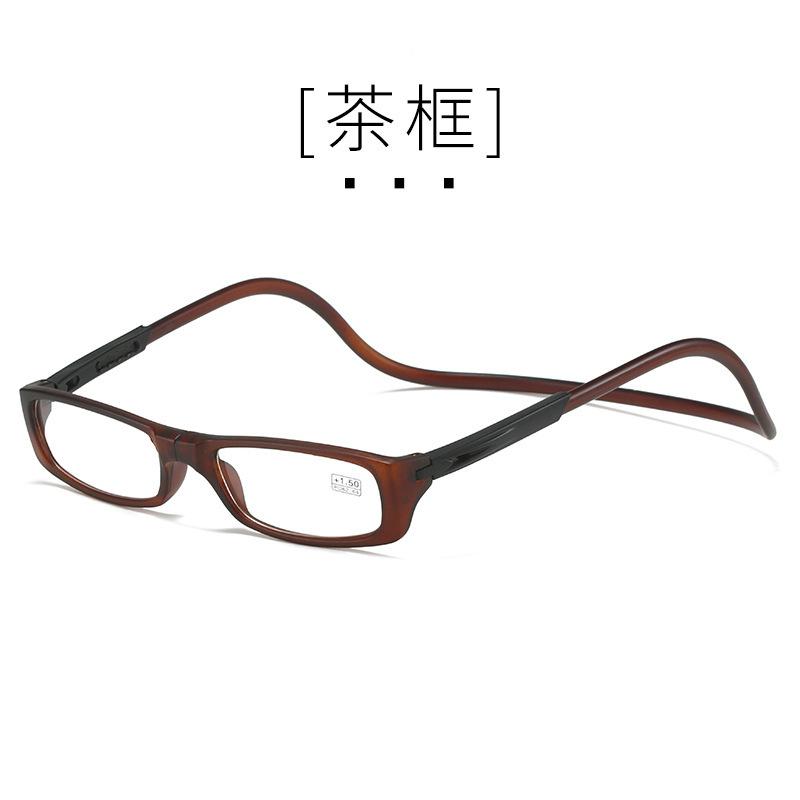 New reading glasses, comfort glasses, universal neck reading glasses for men and women, magnets for the elderly