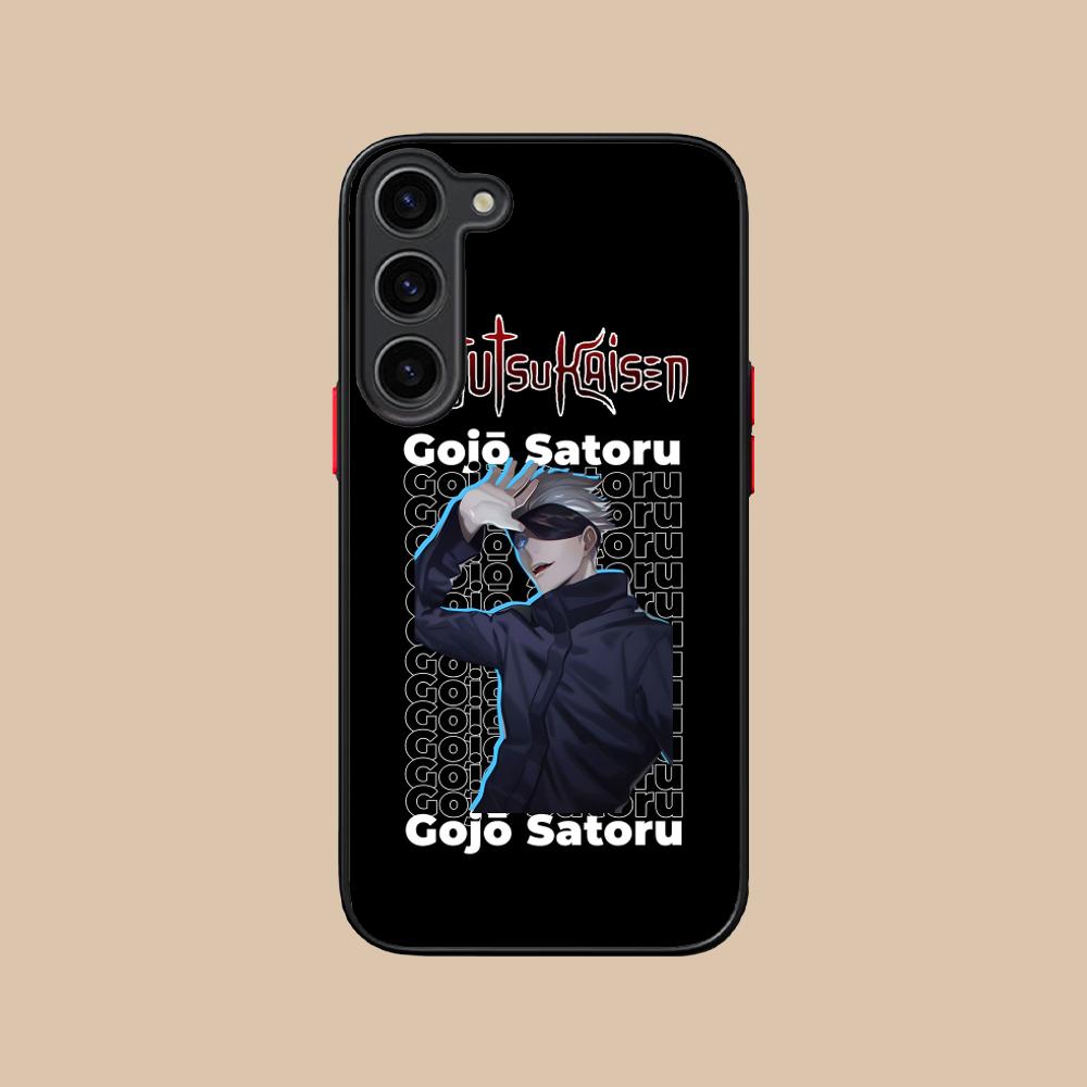 Jujutsu Kaisen Satoru Gojo Silikonové pouzdro na mobilní telefon pro Samsung Galaxy S26 S25 S24 S23 S22 S21 Plus FE Ultra Barevný kryt