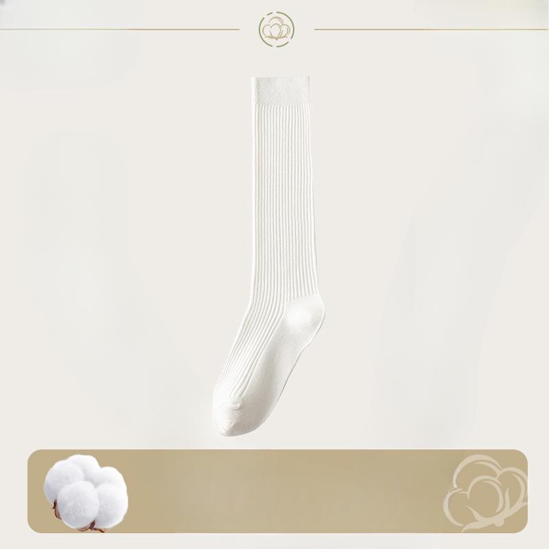 Ladies Spring and Autumn Show Thin Legs Plastic Non Slip High Tube Calf Socks