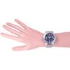 SEALANE Men's SE32-MBL (20atm Waterproof Watch Sun Flame) Round Watch Silver Stainless Analog