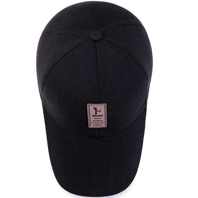 Men's Spring Brim Baseball Cap - Sun Protection, Casual Summer Golf Hat