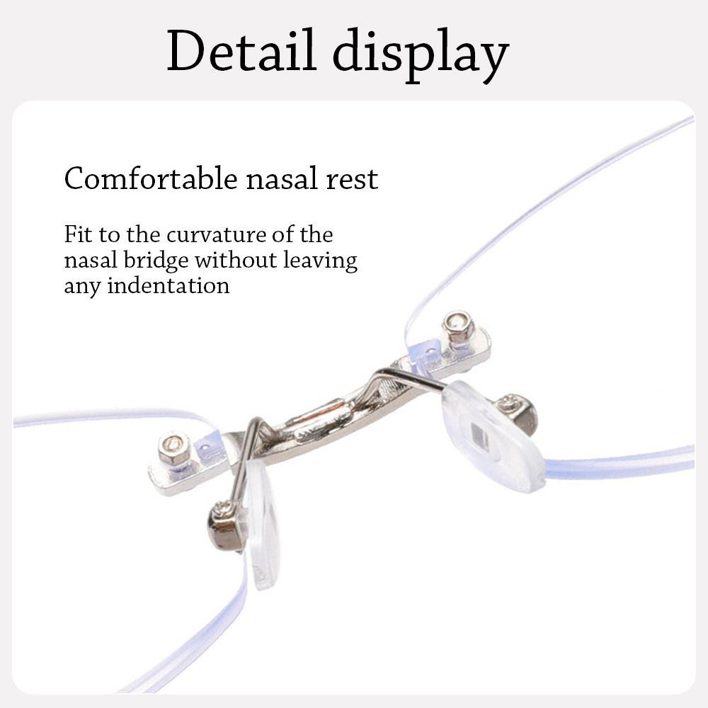 Anti-Blue Light Reading Glasses Diamond Shiny Eye Protection Men Women Elegant Comfortable Eyeglasses Vision Care Eyeglasses+4.0