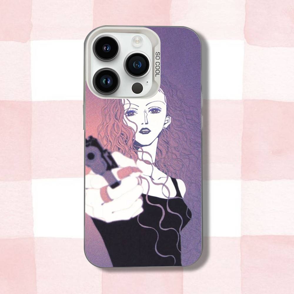 Anime P-Paradise-es K-Kiss Phone Case For iPhone 16,15,14,13,12,11,Pro,XS,Max,Plus,Mini,SE White Candy Matte Shockproof Cover