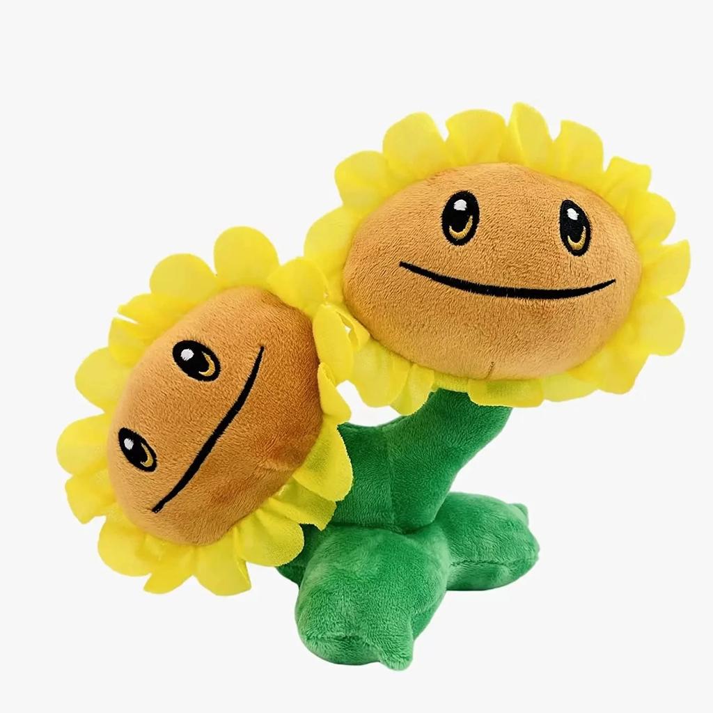 Plants Vs Zombies Plüschtiere Sonnenblume Erbsenschießer Puppen Weiches Kuschelkissen Kinder Weihnachtsgeschenk