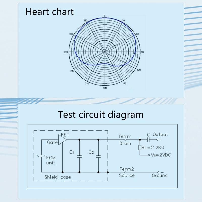 High Fidelitys Clip Electret Condenser Mic Pickup With Single Direction Pickup And AntiInterference Features