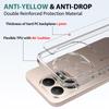 For Xiaomi 17 Clear Phone Case TPU+Acrylic Shockproof Phone Back Cover