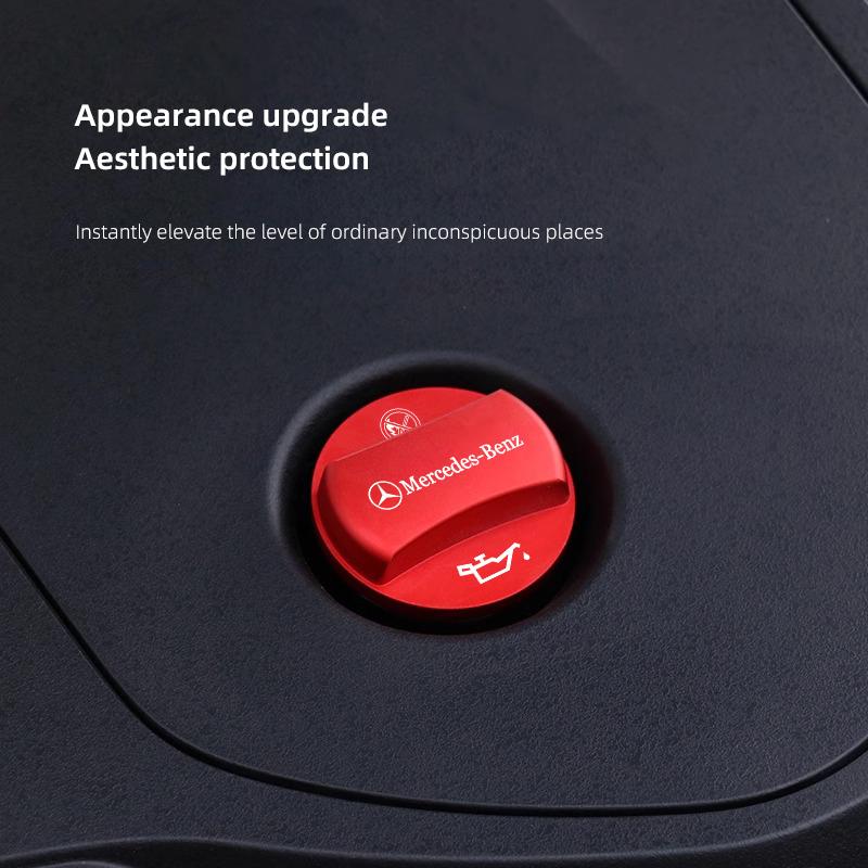 Car Gas Fuel Tank Cover Oil Filler Cap Decor Accessories Hubcap For Mercedes Benz AMG A B C E S G Class W201 W210 W205 W203 W204