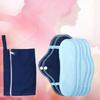 8 Pieces Washable Cotton Menstrual Pads Friendly Period Products Reusable Sanitary Napkins with Storage Bag For Women