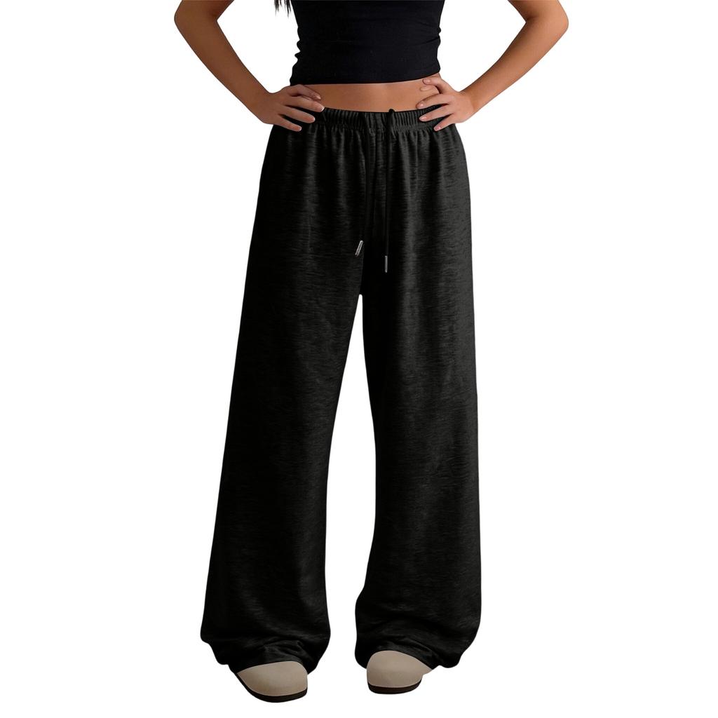 Women's Wide,leg Athletic Pants, Loose Straight,leg Casual Pants, Athletic Jogging Pants