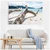 Les Trésors De Lily [A2864] - Photo Canvas 'Bords De Mer' Blue Beige (beach) - 120x80cm