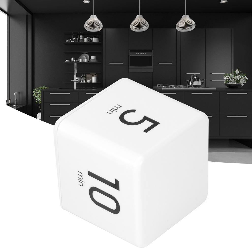 Gravity Sensor Cubic Digital Timer with Display Time Management for Home Kitchen School