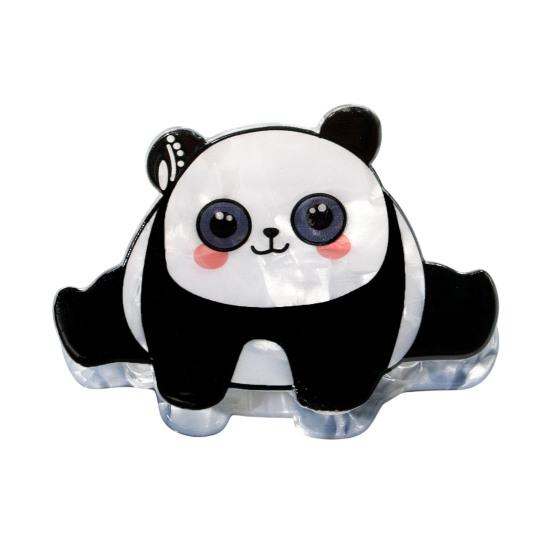 Cartoon Panda Hair Claw Clip Anti-Slip Strong Hold Jaw Clamp Animal Shape Thick Long Hair Clip Hair Accessories for Women Girls