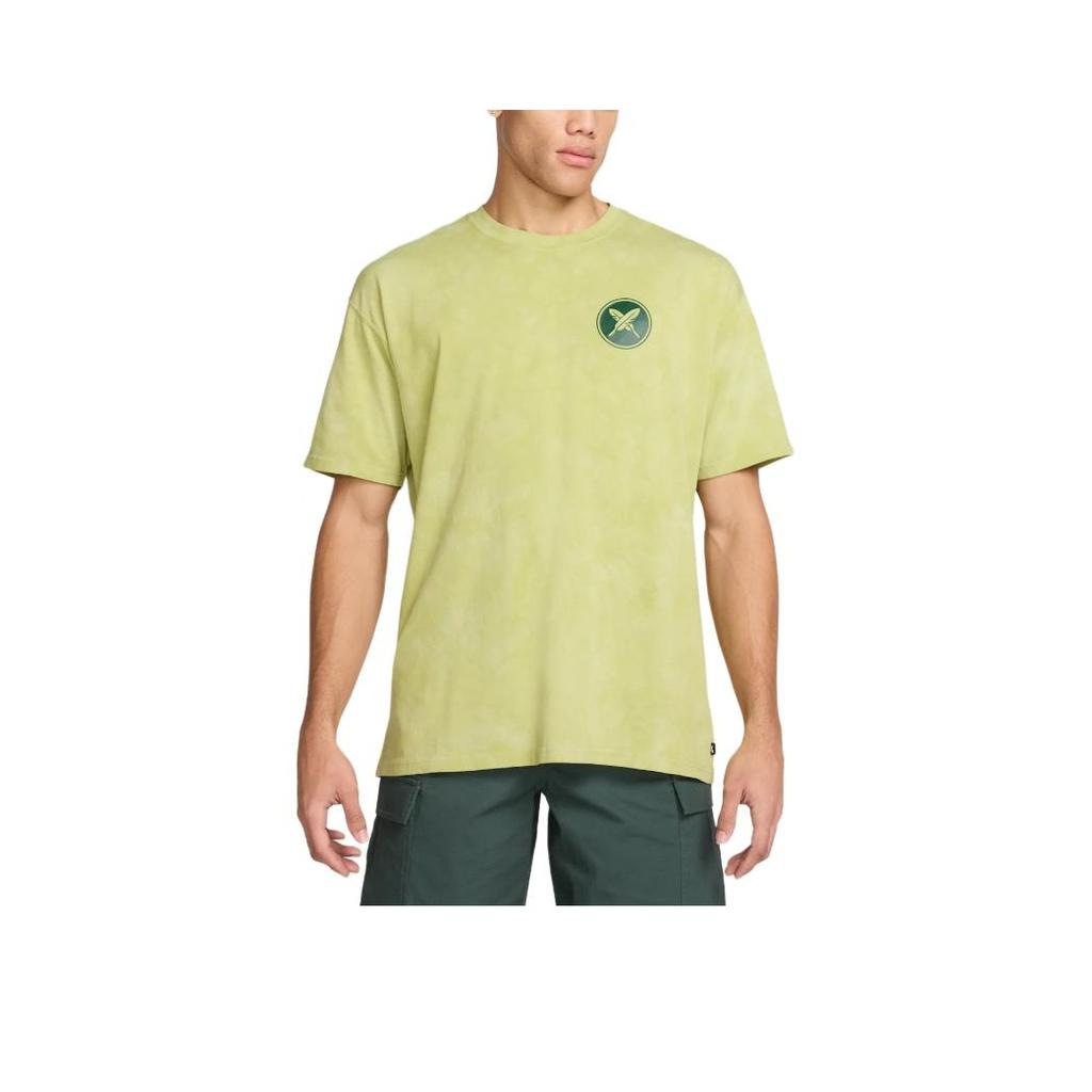 Nike X Yuto Horigome Collaboration SS25 SB Dunks Fashionable Comfortable Versatile Short Sleeve T-Shirt Men Tops Olive-Green HJ0809-311
