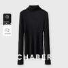 Chaber Men's Wool Blend Semi-High Neck Base Layer Shirt