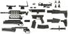 Tomytec Little Armory LA112 Type 20 Rifle Grenade Launcher Unpainted Assembly Runner Kit 335634 1/12 &